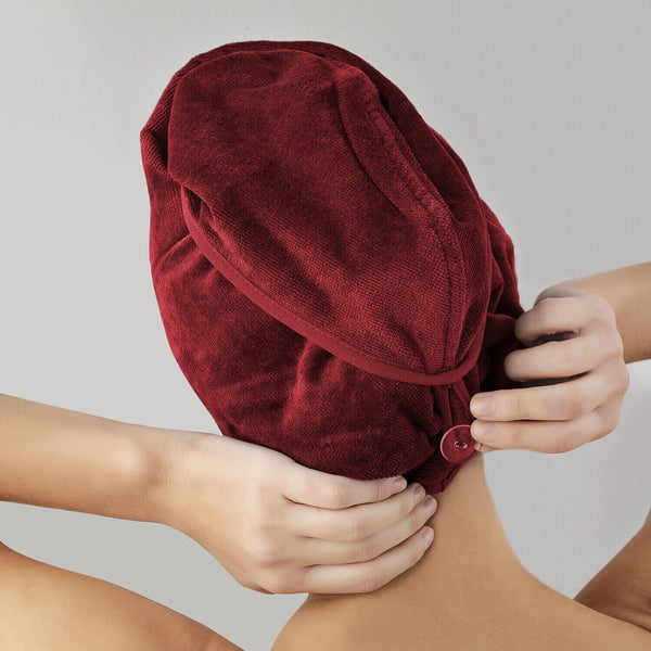 Hair Turban / Hair Towel  - Maroon