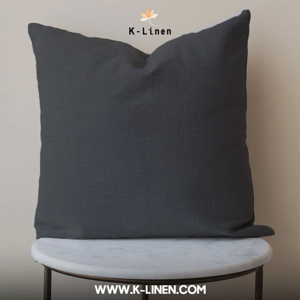 Jersey Cushion Cover - Grey