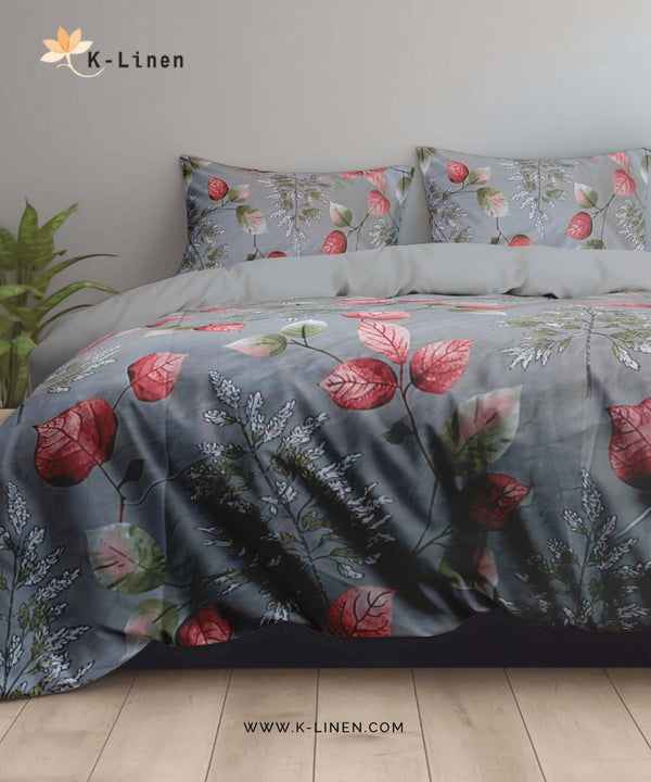 BloomBurst Cotton Bed Sheet