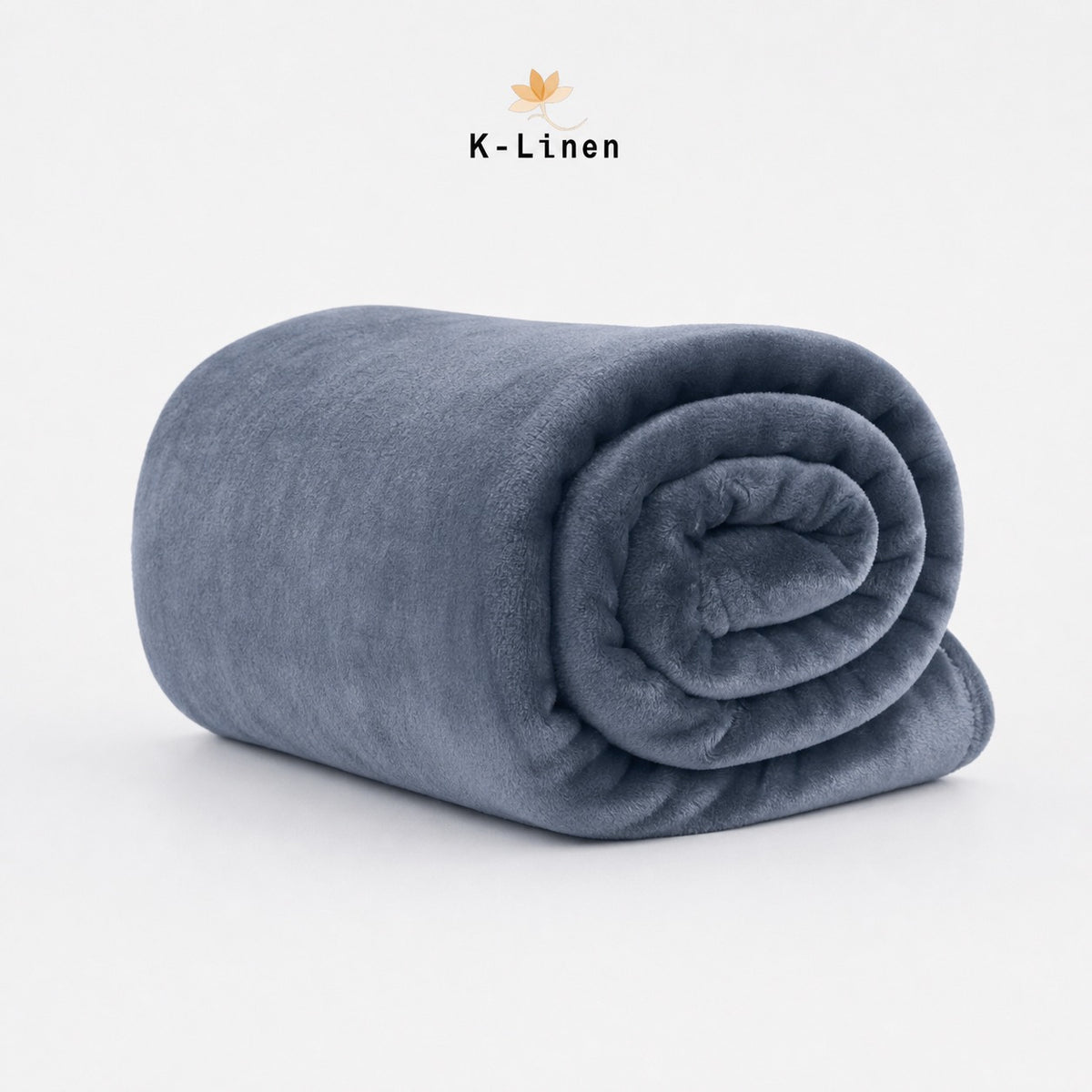Ice Grey Heavy Plush Blanket