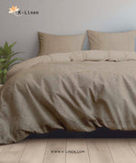 jacquard bedsheet light grey bed sheet set.