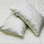 jacquard bedsheet white bed sheet set.