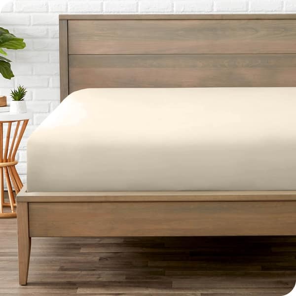 Jersey FItted Sheet - Skin Beige