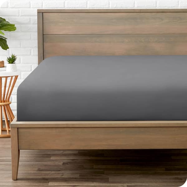 Jersey Bed Fitted Sheet Grey
