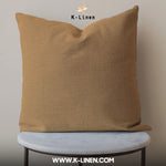jersey cushion cover camel cushion cover.