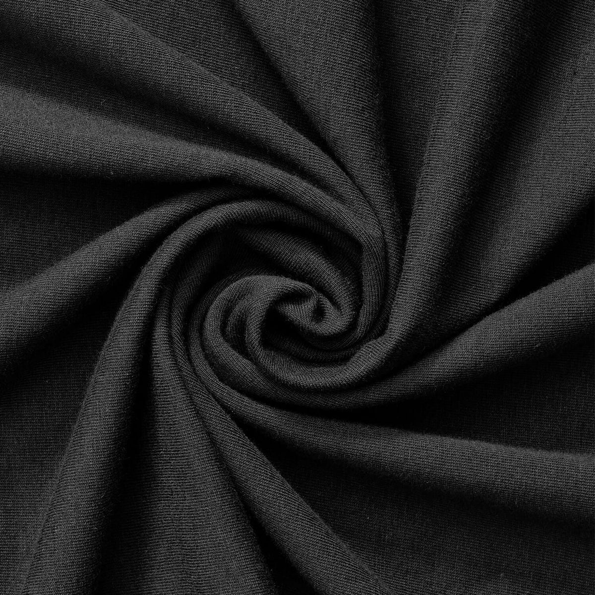 Jersey Fabric Black