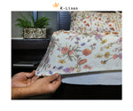 jersey printed bed fitted sheet