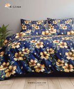 poly cotton bed sheet set kerria bed sheet set.