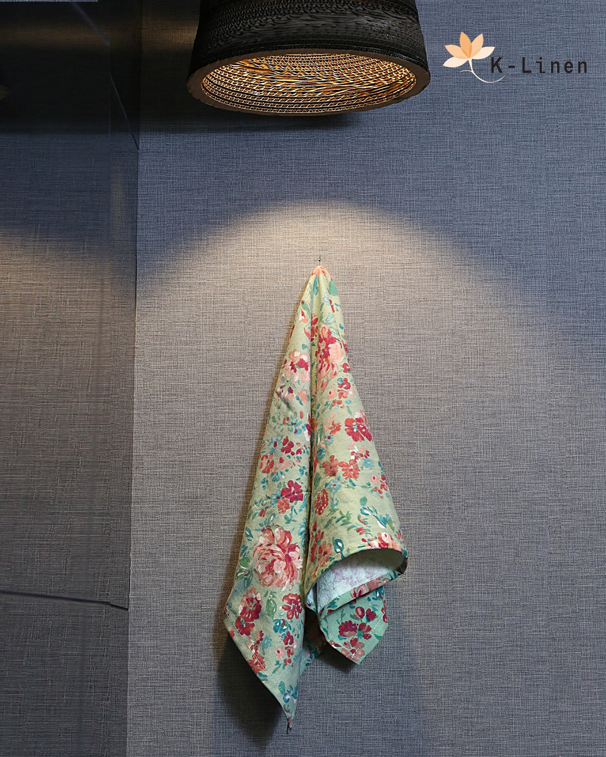 kitchen towel floral towel.