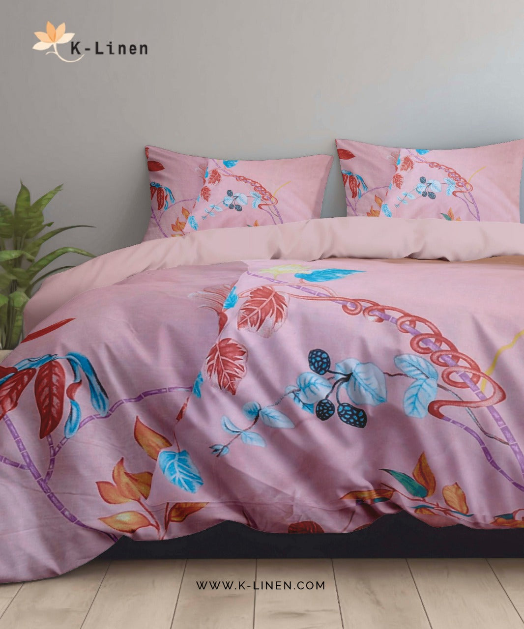 leafylullaby bed sheet bed sheet.
