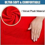 modern velvet dining chair seat cover maroon