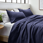navyblue solid duvet cover set duvet cover set.