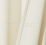 premium velvet curtain off white