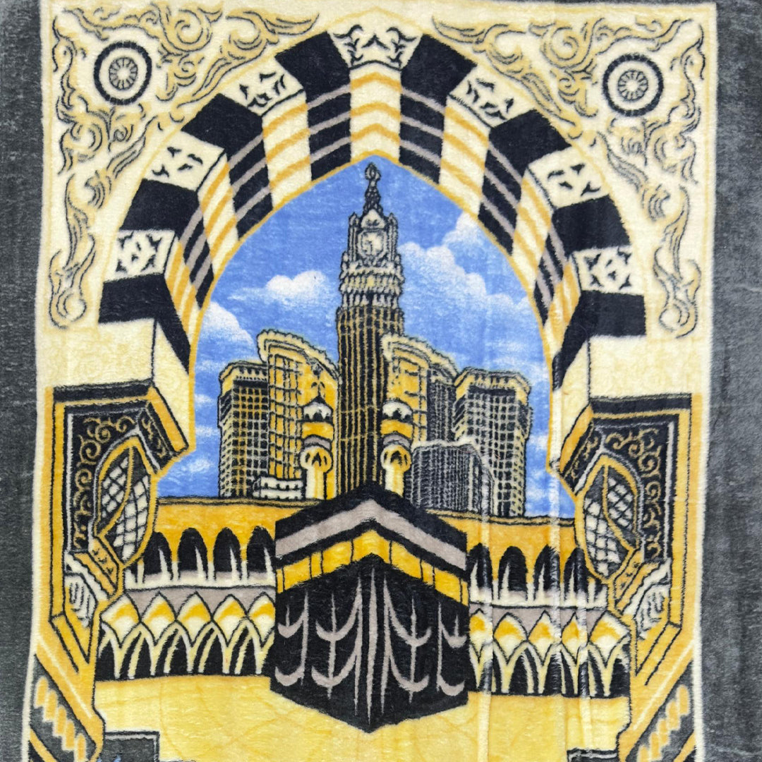 premium velvet prayer mat kaaba