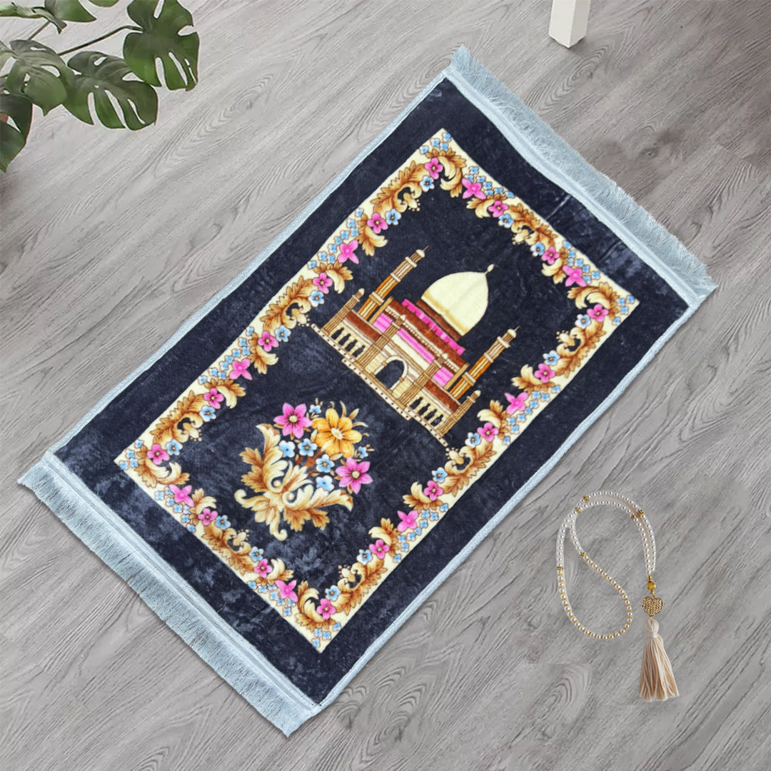 premium velvet prayer mat masjid
