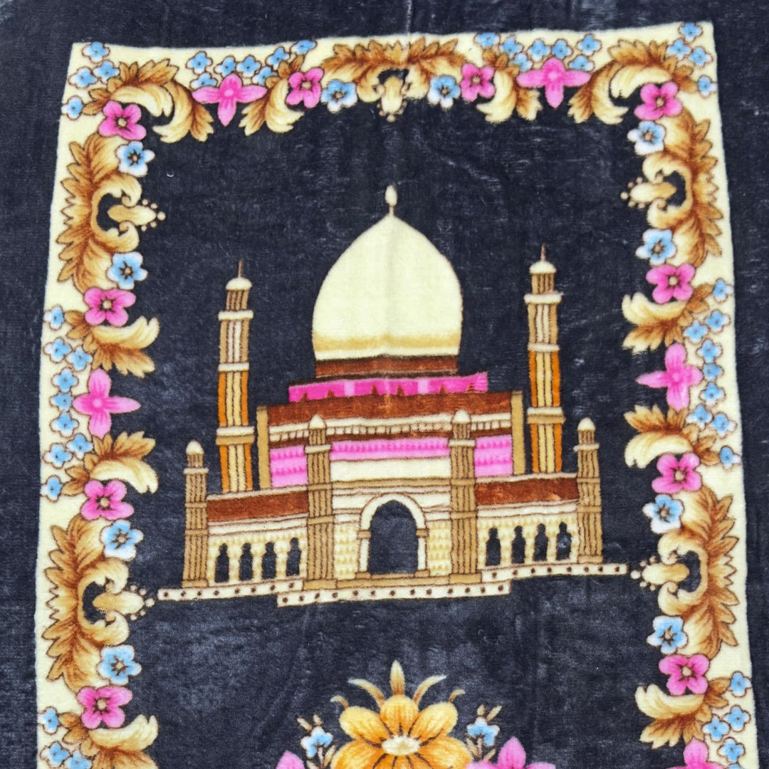 premium velvet prayer mat masjid