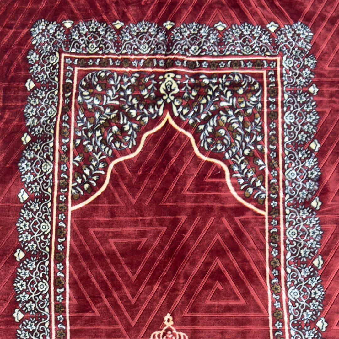 premium velvet prayer mat rahmah