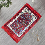 premium velvet prayer mat safa