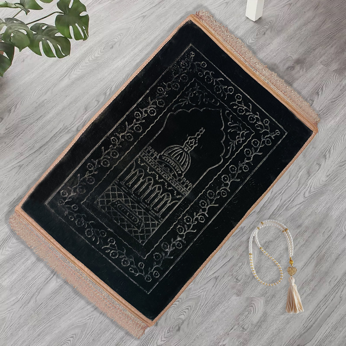 premium velvet prayer mat tawakkul