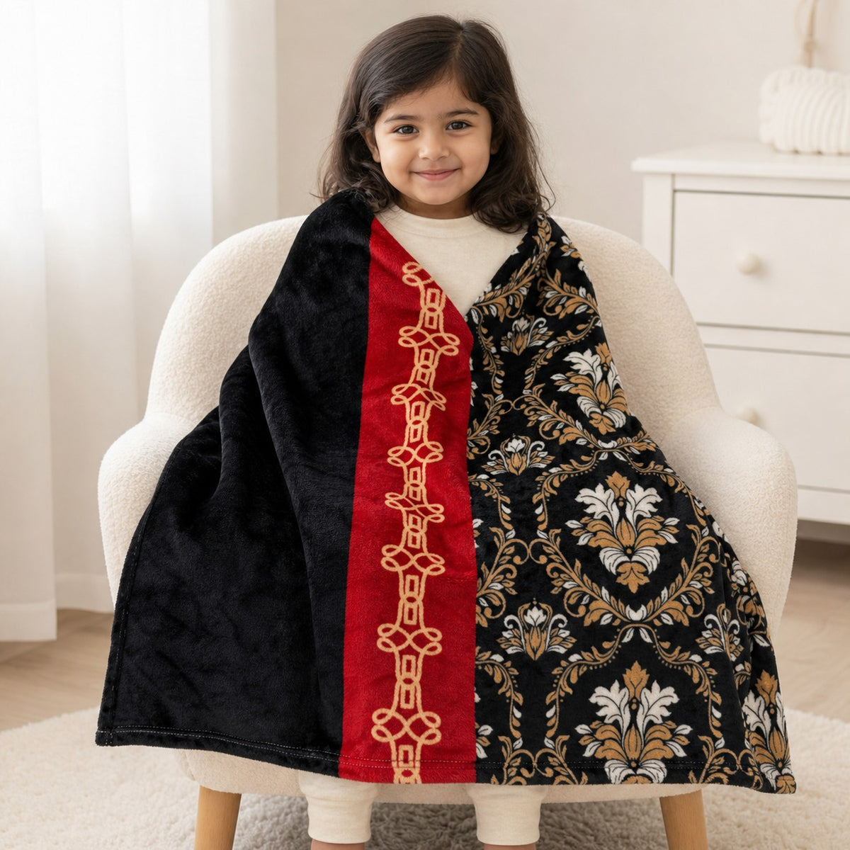 Printed Kids Blanket Hush