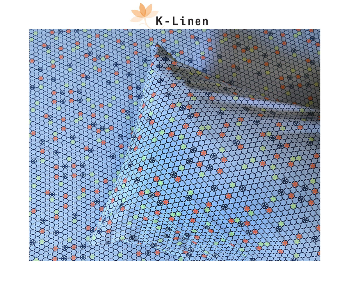 prismatic bed sheet set bed sheet set.
