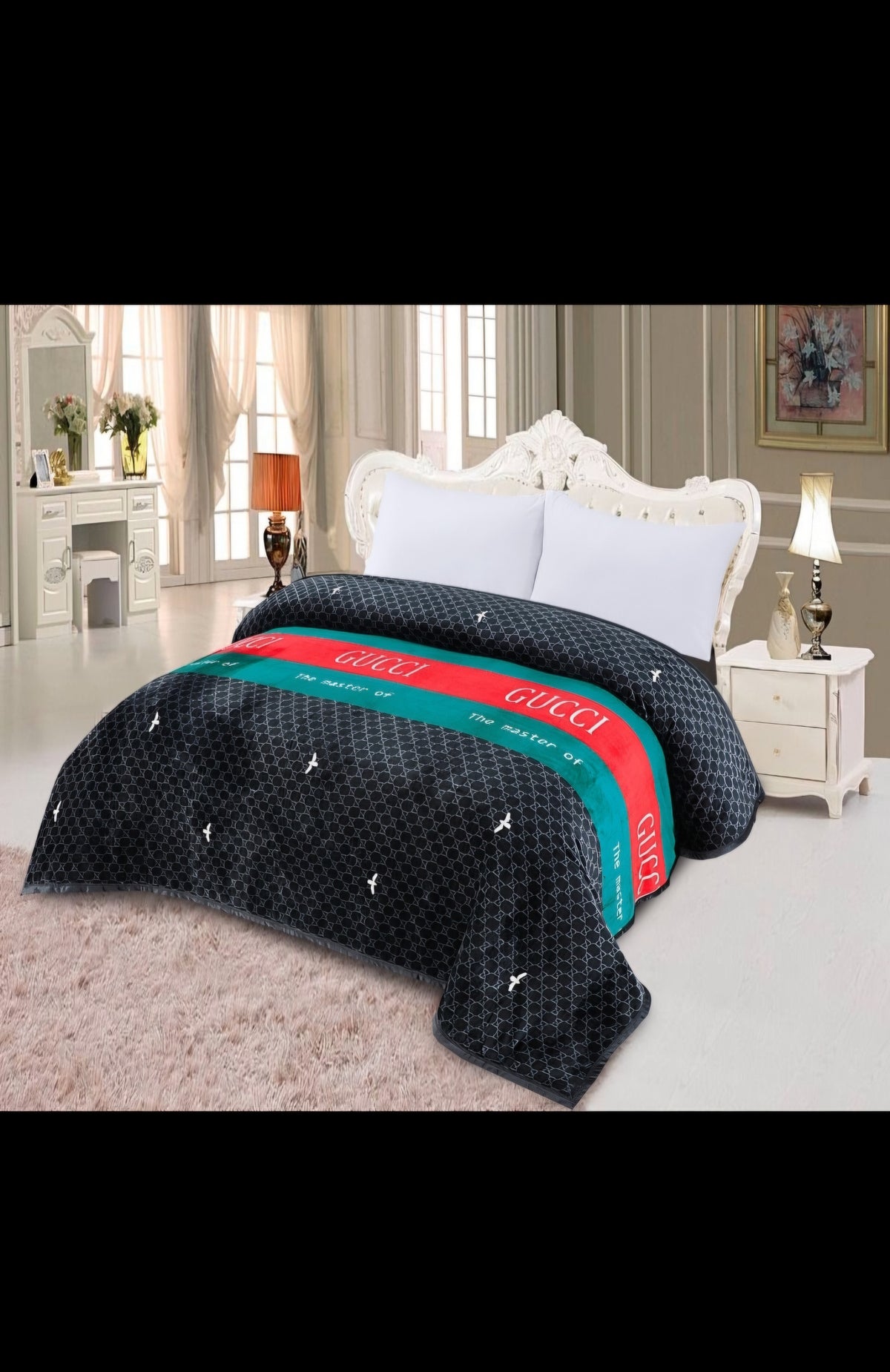 printed fleece blanket blanket.