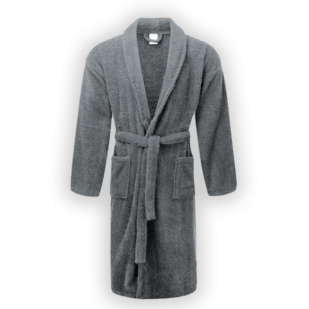terry premium bathrobe Grey