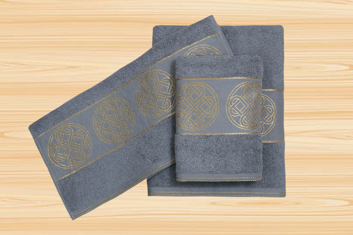 ultra absorb towel light grey towel.
