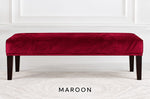 Velvet Bedside Setty Cover - Maroon