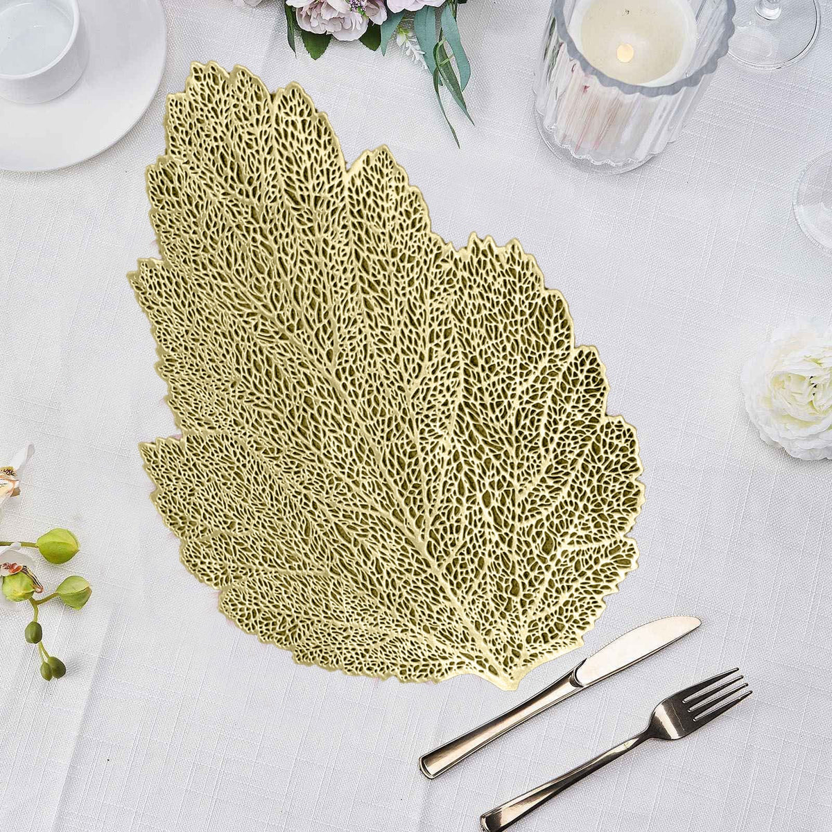 Verona Leaf Table Matt - Pack of 6 Pcs
