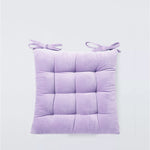 Velvet Chair Pad - Lilac