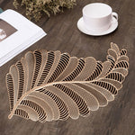 Willow Leaf Table Matt - Pack of 6 Pcs
