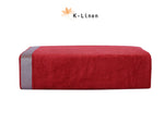soft velour bath sheet - Red