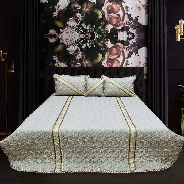 Quilted Bedspread Set- Elegira