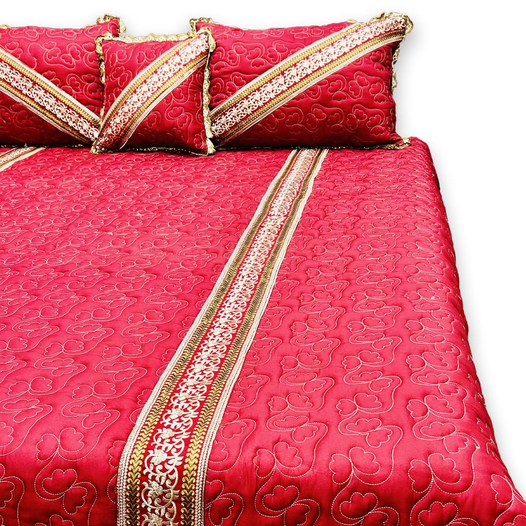 Quilted Bedspread Set- Veloura