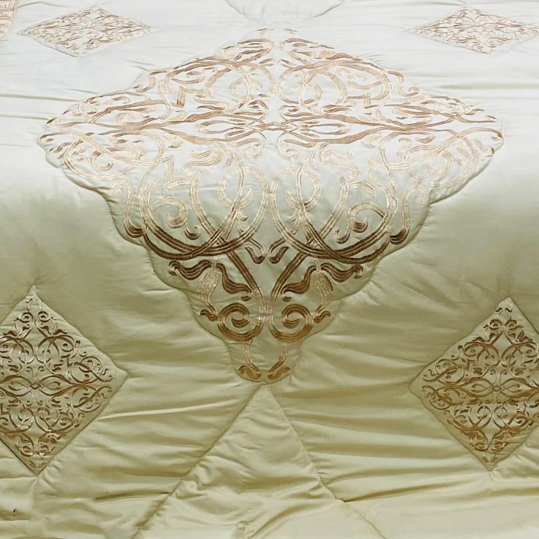 Bridal Bed Sheet Irsh Cotton - Off White