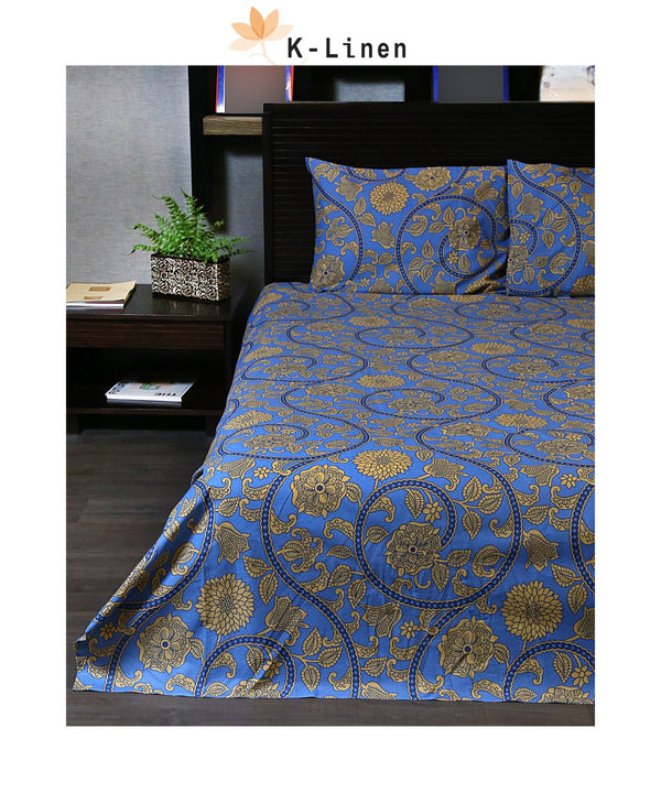 FernFanfare Bed Sheet