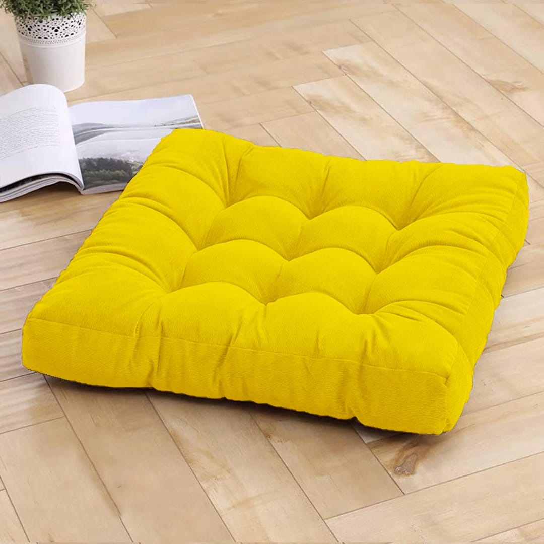 Square Shape Velvet floor Cushion