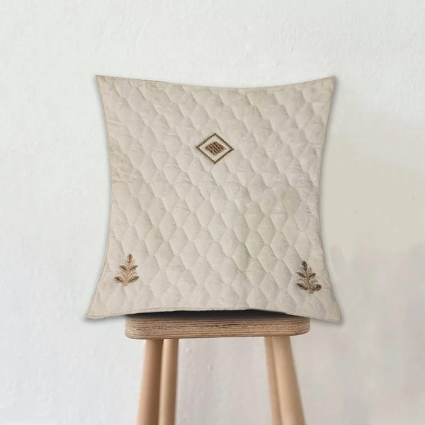 Quilted Cushion Cover - Elan