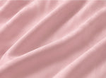 Cotton Sateen Stripe Bed Sheet Set-Pink
