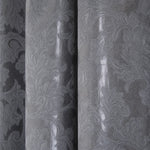 Jacquard Curtains - Grey