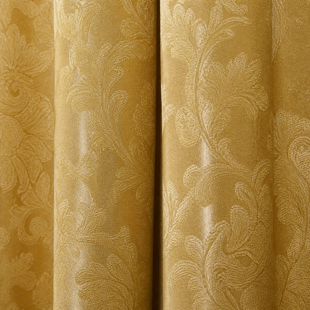 Jacquard Curtains - Golden