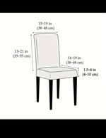 stripe jacquard chair covers beige