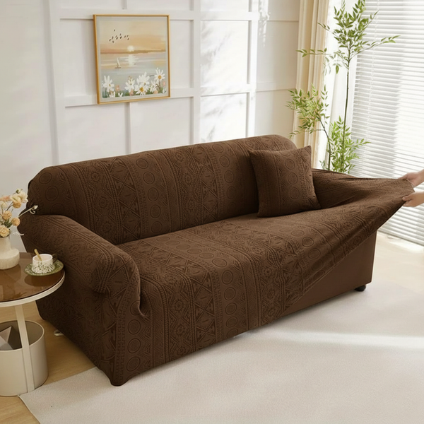 Bohemian Sofa Cover - Brown