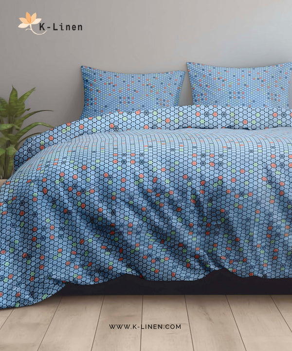 prismatic bed sheet set bed sheet set.