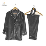 women velvet suite suit.