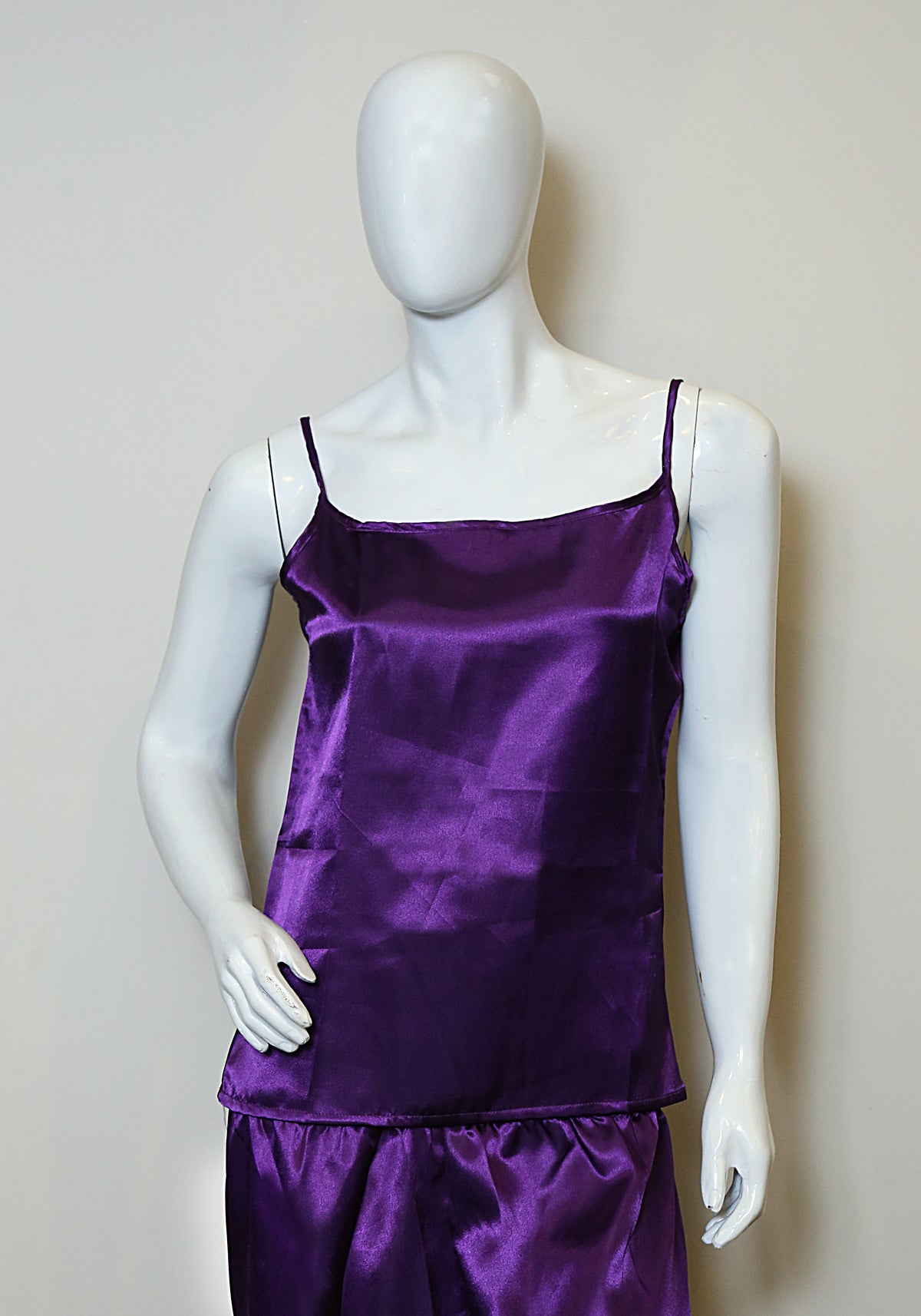 silk camisole purple camisole.