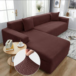 stripe jacquard cushion cover brown cushion cover.