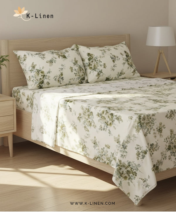 Lime Green Bed Sheet Set