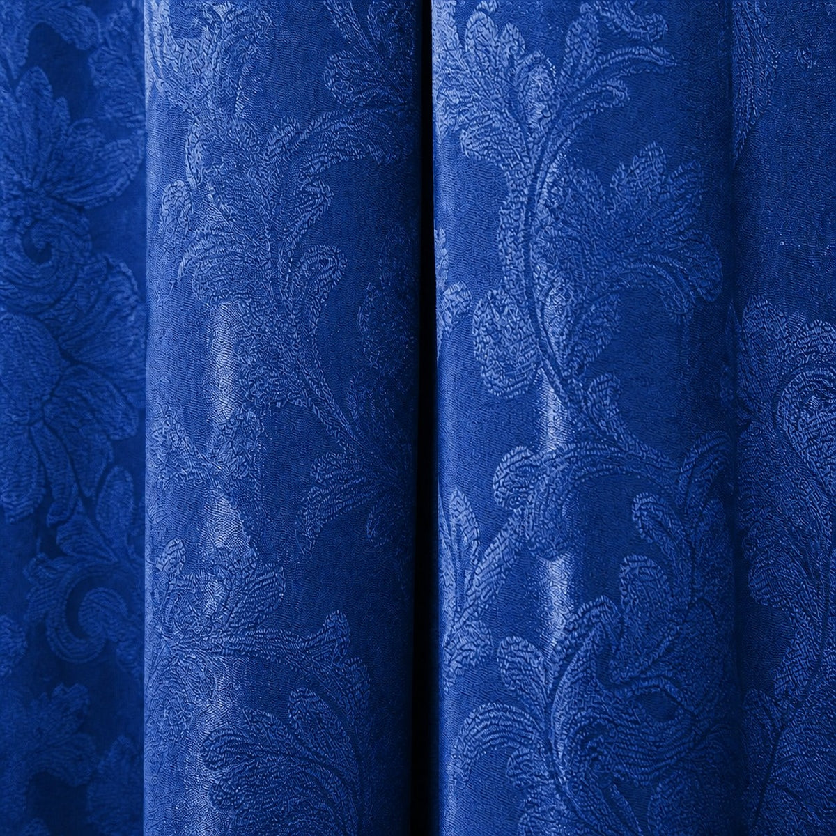 Jacquard Curtains - Blue